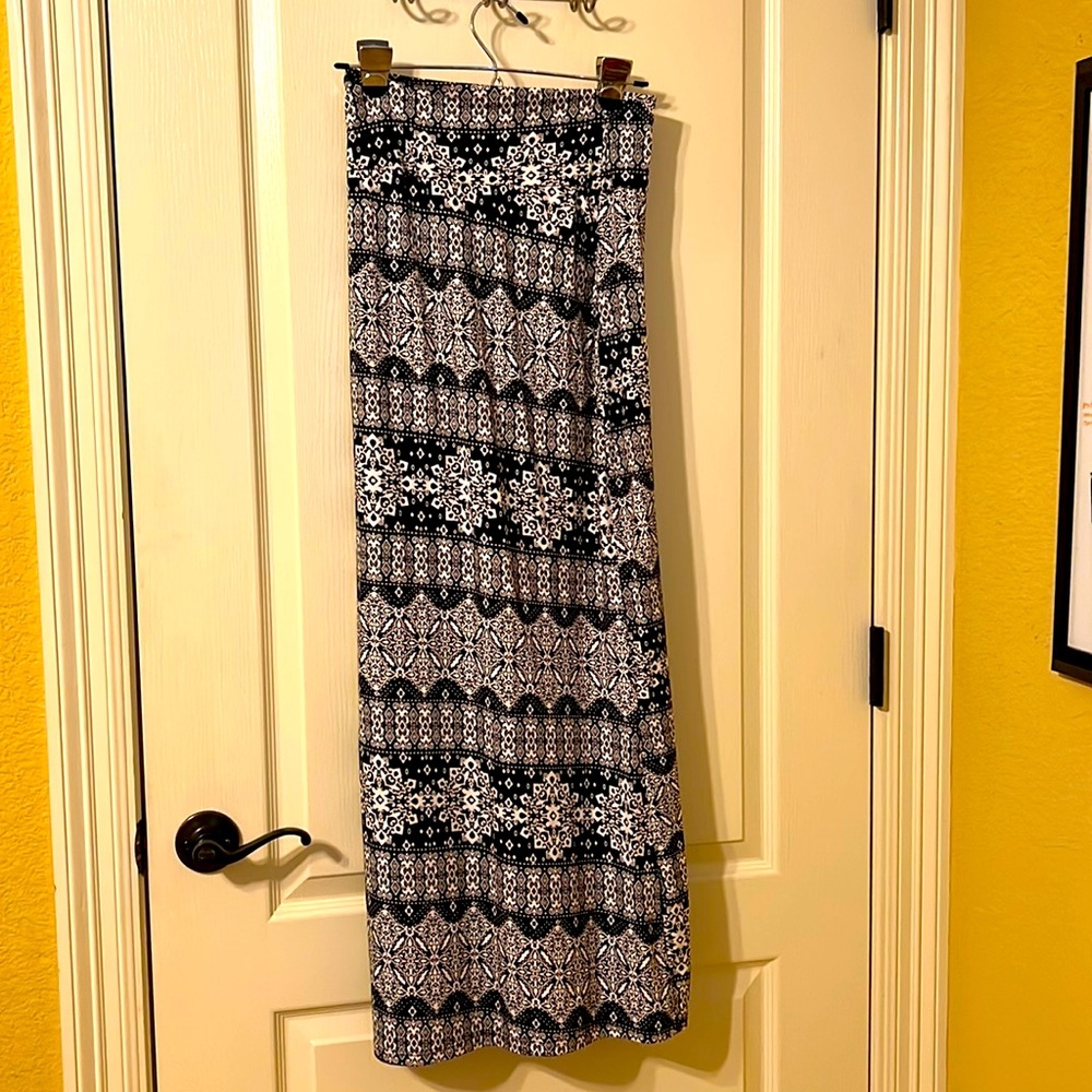 Buttery soft long skirt.